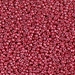 15-4211:  HALF PACK 15/0 Duracoat Galvanized Light Cranberry Miyuki Seed Bead approx 125 grams - 15-4211_1/2pk