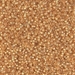 15-4231:  HALF PACK 15/0 Duracoat Silverlined Dyed Golden Flax Miyuki Seed Bead approx 125 grams - 15-4231_1/2pk