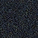 15-452:  HALF PACK 15/0 Metallic Dark Blue Iris  Miyuki Seed Bead approx 125 grams - 15-452_1/2pk
