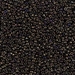 15-458:  HALF PACK 15/0 Metallic Brown Iris  Miyuki Seed Bead approx 125 grams - 15-458_1/2pk