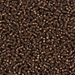 15-5F:  HALF PACK 15/0 Matte Silverlined Dark Topaz Miyuki Seed Bead approx 125 grams - 15-5F_1/2pk