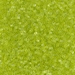 15C-143:  HALF PACK 15/0 Cut  Transparent Chartreuse Miyuki Seed Bead approx 125 grams - 15C-143_1/2pk