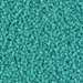 15C-412:  HALF PACK 15/0 Cut  Opaque Turquoise Green  Miyuki Seed Bead approx 125 grams - 15C-412_1/2pk