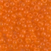 6-138:  HALF PACK 6/0 Transparent Orange  Miyuki Seed Bead approx 125 grams - 6-138_1/2pk