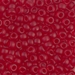 6-141F:  HALF PACK 6/0 Matte Transparent Ruby  Miyuki Seed Bead approx 125 grams - 6-141F_1/2pk