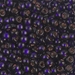 6-1426:  HALF PACK 6/0 Dyed Silverlined Dark Purple  Miyuki Seed Bead approx 125 grams - 6-1426_1/2pk