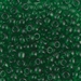 6-146:  HALF PACK 6/0 Transparent Green  Miyuki Seed Bead approx 125 grams - 6-146_1/2pk