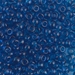 6-149:  HALF PACK 6/0 Transparent Capri Blue Miyuki Seed Bead approx 125 grams - 6-149_1/2pk