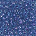 6-1827:  HALF PACK 6/0 Sparkling Purple Lined Aqua Luster Miyuki Seed Bead approx 125 grams - 6-1827_1/2pk
