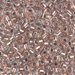 6-197: HALF PACK 6/0 Copper Lined Crystal Miyuki Seed Bead approx 50 grams - 6-197_1/2pk