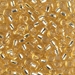 6-2:  HALF PACK 6/0 Silverlined Light Gold  Miyuki Seed Bead approx 125 grams - 6-2_1/2pk