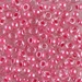 6-208:  HALF PACK 6/0 Carnation Pink Lined Crystal Miyuki Seed Bead approx 125 grams - 6-208_1/2pk