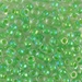 6-228:  HALF PACK 6/0 Light Green Lined Crystal Miyuki Seed Bead approx 125 grams - 6-228_1/2pk
