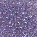 6-2607:  HALF PACK 6/0 Sparkling Purple Lined Crystal AB Miyuki Seed Bead approx 125 grams - 6-2607_1/2pk