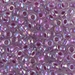 6-264:  HALF PACK 6/0 Raspberry Lined Crystal AB  Miyuki Seed Bead approx 125 grams - 6-264_1/2pk