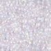 6-265:  HALF PACK 6/0 Transparent Pale Pink AB Miyuki Seed Bead approx 125 grams - 6-265_1/2pk