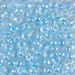 6-269:  HALF PACK 6/0 Glacier Blue Lined Crystal AB Miyuki Seed Bead approx 125 grams - 6-269_1/2pk