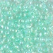 6-271:  HALF PACK 6/0 Light Mint Green Lined Crystal AB Miyuki Seed Bead approx 125 grams - 6-271_1/2pk