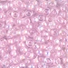 6-272:  HALF PACK 6/0 Pink Lined Crystal AB  Miyuki Seed Bead approx 125 grams - 6-272_1/2pk