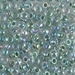 6-277:  HALF PACK 6/0 Lime Lined Crystal AB  Miyuki Seed Bead approx 125 grams - 6-277_1/2pk