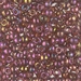 6-301:  HALF PACK 6/0 Dark Topaz Rainbow Gold Luster  Miyuki Seed Bead approx 125 grams - 6-301_1/2pk