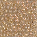 6-3215:  HALF PACK 6/0 Magic Golden Peach Lined Crystal Miyuki Seed Bead approx 125 grams - 6-3215_1/2pk