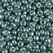 6-4216:  HALF PACK 6/0 Duracoat Galvanized Sea Foam Miyuki Seed Bead approx 125 grams - 6-4216_1/2pk