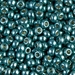 6-4217:  HALF PACK 6/0 Duracoat Galvanized Dark Sea Foam Miyuki Seed Bead approx 125 grams - 6-4217_1/2pk