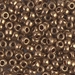 6-457L:  HALF PACK 6/0 Metallic Light Bronze  Miyuki Seed Bead approx 125 grams - 6-457L_1/2pk