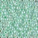6-520:  HALF PACK 6/0 Mint Green Ceylon Miyuki Seed Bead approx 125 grams - 6-520_1/2pk