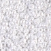 6-528:  HALF PACK 6/0 White Pearl Ceylon Miyuki Seed Bead approx 125 grams - 6-528_1/2pk