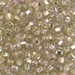6S-3279:  HALF PACK 6/0 Sq Hole Rococo Silverlined Pink Chartreuse  Miyuki Seed Bead approx 125 grams - 6S-3279_1/2pk