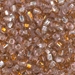 6S-3280:  HALF PACK 6/0 Sq Hole Rococo Silverlined Pink Topaz  Miyuki Seed Bead approx 125 grams - 6S-3280_1/2pk
