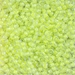 8-1119:  HALF PACK 8/0 Luminous Lime Aid Miyuki Seed Bead approx 125 grams - 8-1119_1/2pk