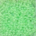 8-1120:  HALF PACK 8/0 Luminous Mint Green  Miyuki Seed Bead approx 125 grams - 8-1120_1/2pk