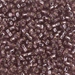 8-12:  HALF PACK 8/0 Silverlined Smoky Amethyst (Was 705) Miyuki Seed Bead approx 125 grams - 8-12_1/2pk