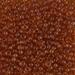 8-133:  HALF PACK 8/0 Transparent Topaz Miyuki Seed Bead approx 125 grams - 8-133_1/2pk