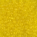 8-136:  HALF PACK 8/0 Transparent Yellow Miyuki Seed Bead approx 125 grams - 8-136_1/2pk