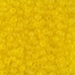 8-136F:  HALF PACK 8/0 Matte Transparent Yellow Miyuki Seed Bead approx 125 grams - 8-136F_1/2pk
