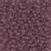 8-142F:  HALF PACK 8/0 Matte Transparent Smoky Amethyst Miyuki Seed Bead approx 125 grams - 8-142F_1/2pk