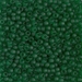 8-146F:  HALF PACK 8/0 Matte Transparent Green  Miyuki Seed Bead approx 125 grams - 8-146F_1/2pk