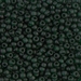 8-156F:  HALF PACK 8/0 Matte Transparent Dark Emerald Miyuki Seed Bead approx 125 grams - 8-156F_1/2pk