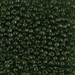 8-158:  HALF PACK 8/0 Transparent Olive  Miyuki Seed Bead approx 125 grams - 8-158_1/2pk
