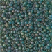 8-158FR:  HALF PACK 8/0 Matte Transparent Olive AB Miyuki Seed Bead approx 125 grams - 8-158FR_1/2pk
