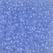 8-159L:  HALF PACK 8/0 Transparent Light Cornflower Blue   Miyuki Seed Bead approx 125 grams - 8-159L_1/2pk