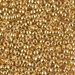 8-191: HALF PACK 8/0 24kt Gold Plated Miyuki Seed Bead approx 25 grams - 8-191_1/2pk