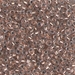 8-197: HALF PACK 8/0 Copper Lined Crystal Miyuki Seed Bead approx 50 grams - 8-197_1/2pk