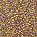 8-1985: HALF PACK 8/0 24kt Pink Gold Iris Miyuki Seed Bead approx 25 grams - 8-1985_1/2pk