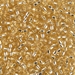 8-2:  HALF PACK 8/0 Silverlined Light Gold (Was 702) Miyuki Seed Bead approx 125 grams - 8-2_1/2pk