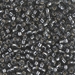 8-21:  HALF PACK 8/0 Silverlined Gray Miyuki Seed Bead approx 125 grams - 8-21_1/2pk